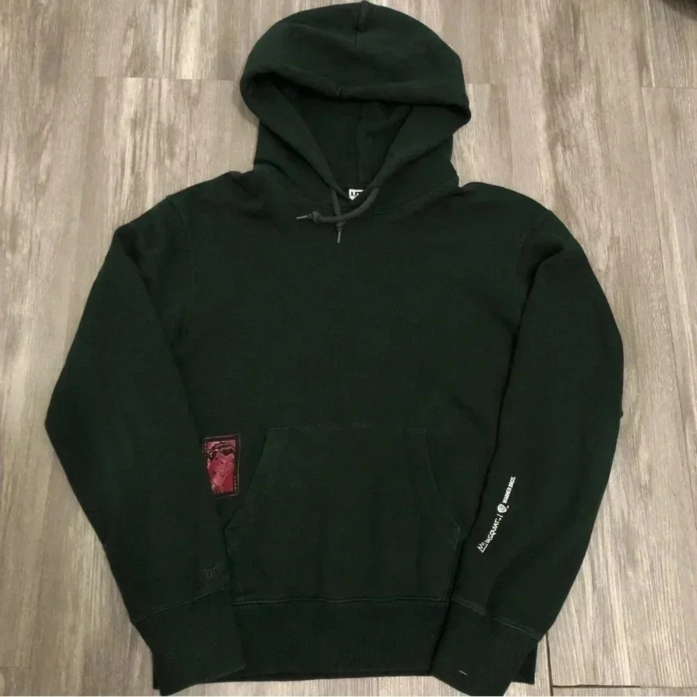 Uniqlo X DC‎ Comics Forest Green Joker Hoodie Size XS unisex Casual